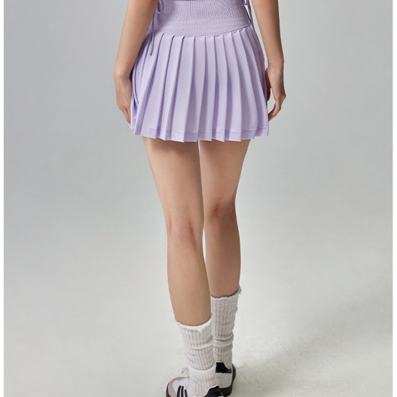 Summer High Waist Mini Pleated - Crossfit G ulasan dan harga