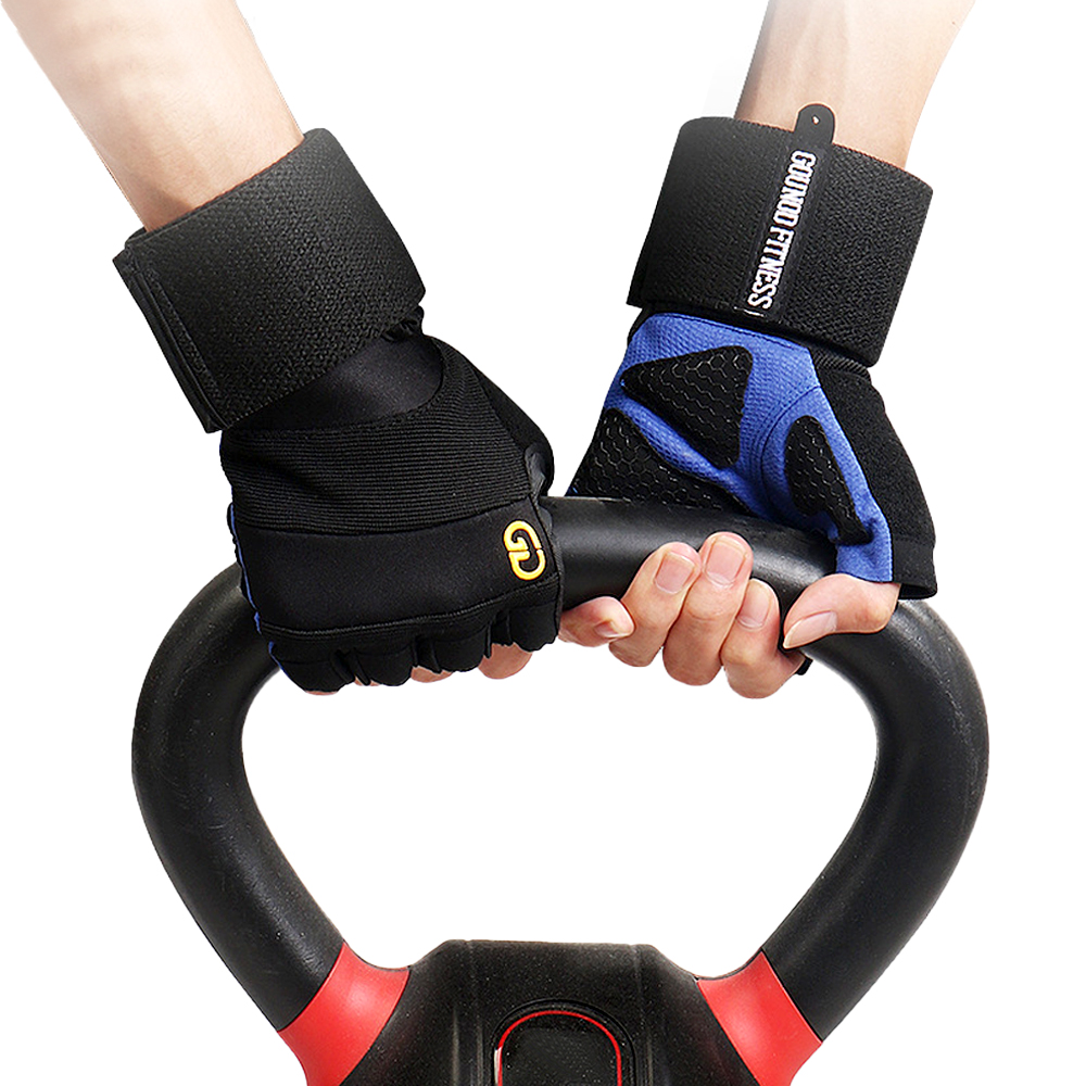 1Pair Workout Gloves with Wris - Crossfit Full Gear ulasan dan harga